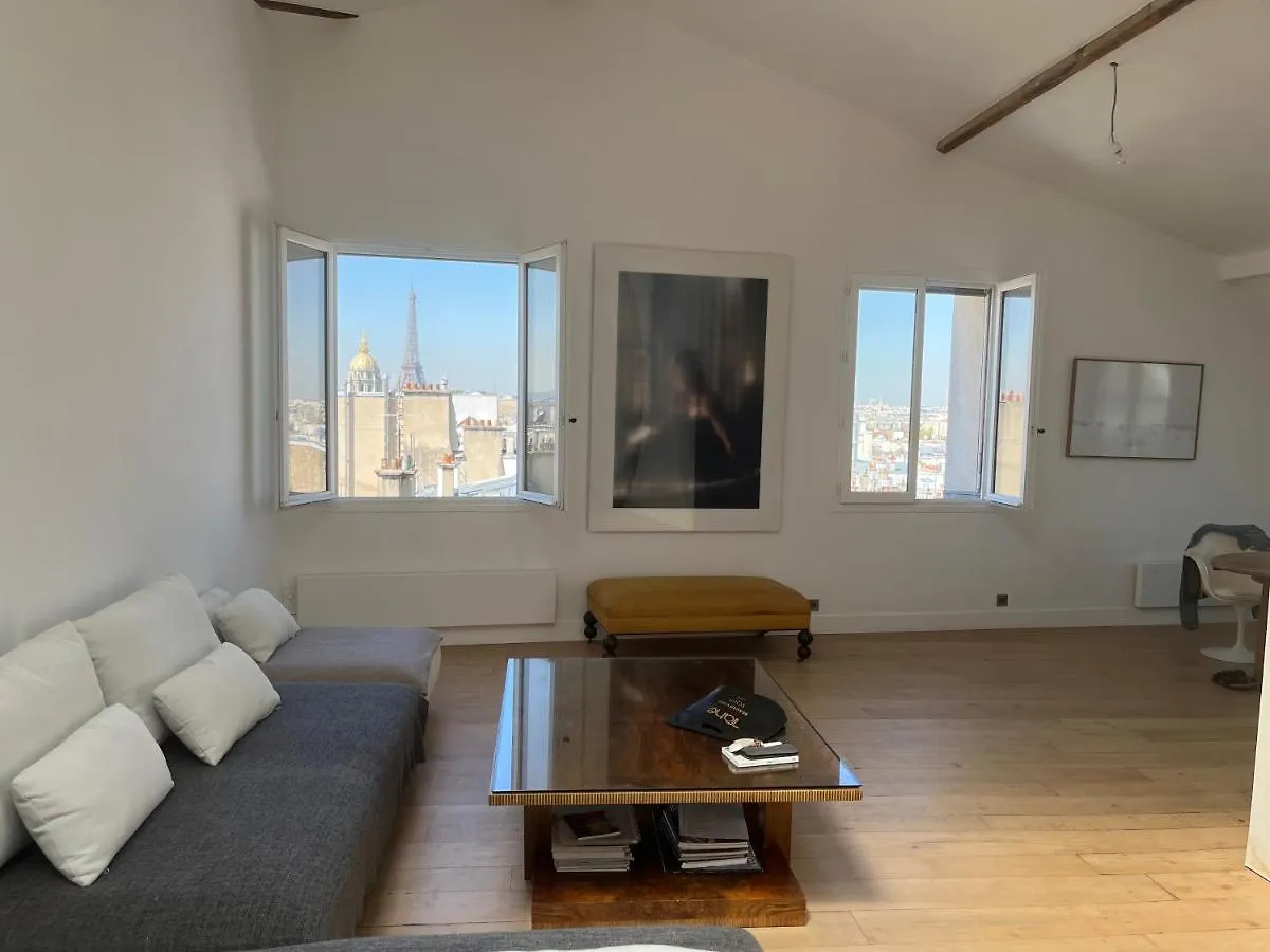 Tres Bel Appartement Haut De Gamme, Calme, Vue A 180 Degres Paris France