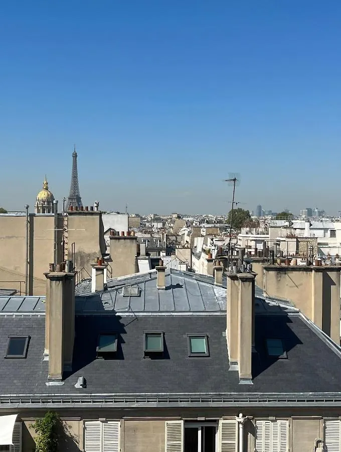Tres Bel Appartement Haut De Gamme, Calme, Vue A 180 Degres Paris 0*,  France